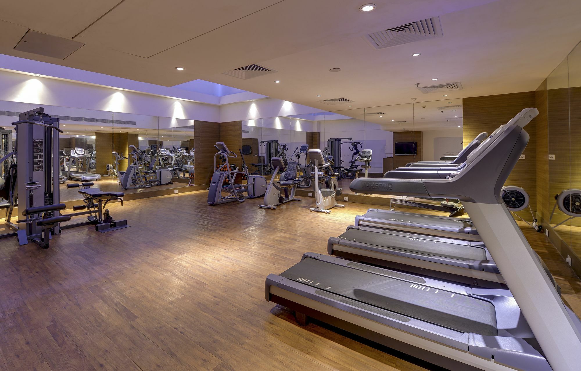 Pride Plaza Hotel, Calcutá Exterior foto The gym at the hotel